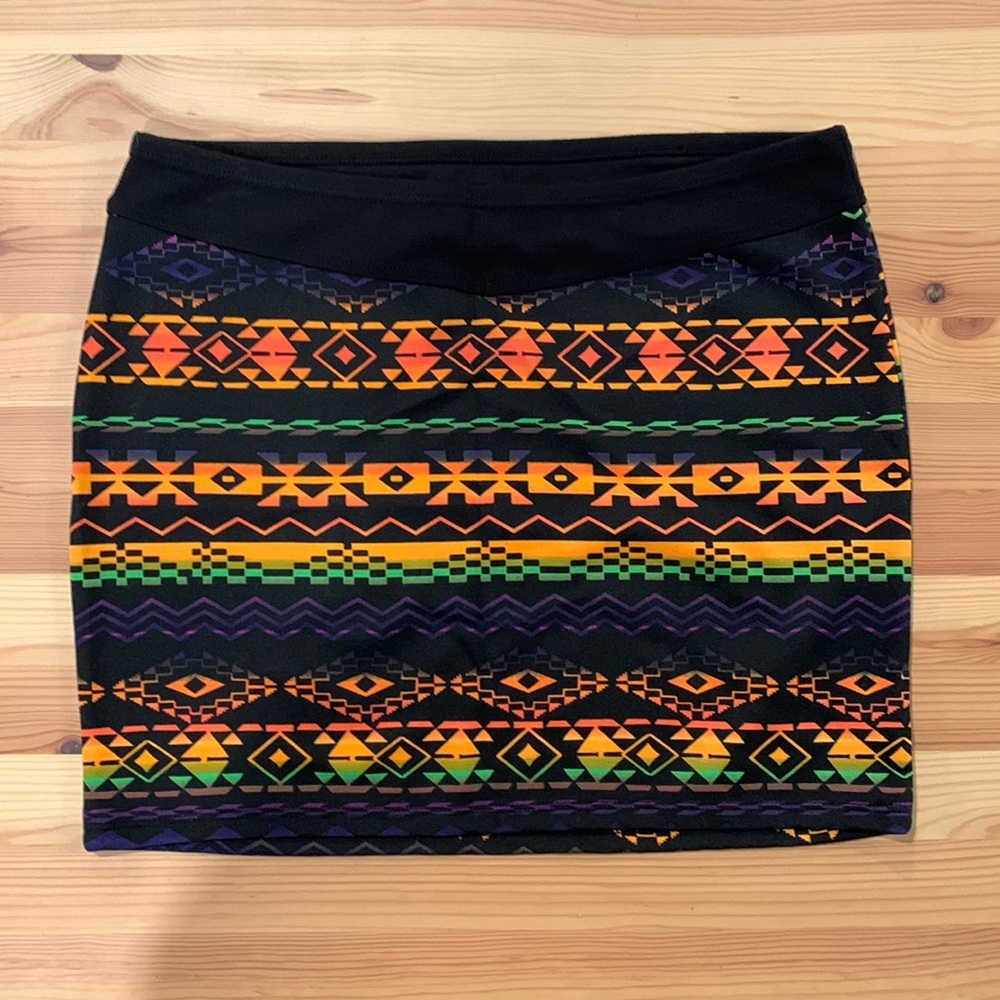 Tribal miniskirt